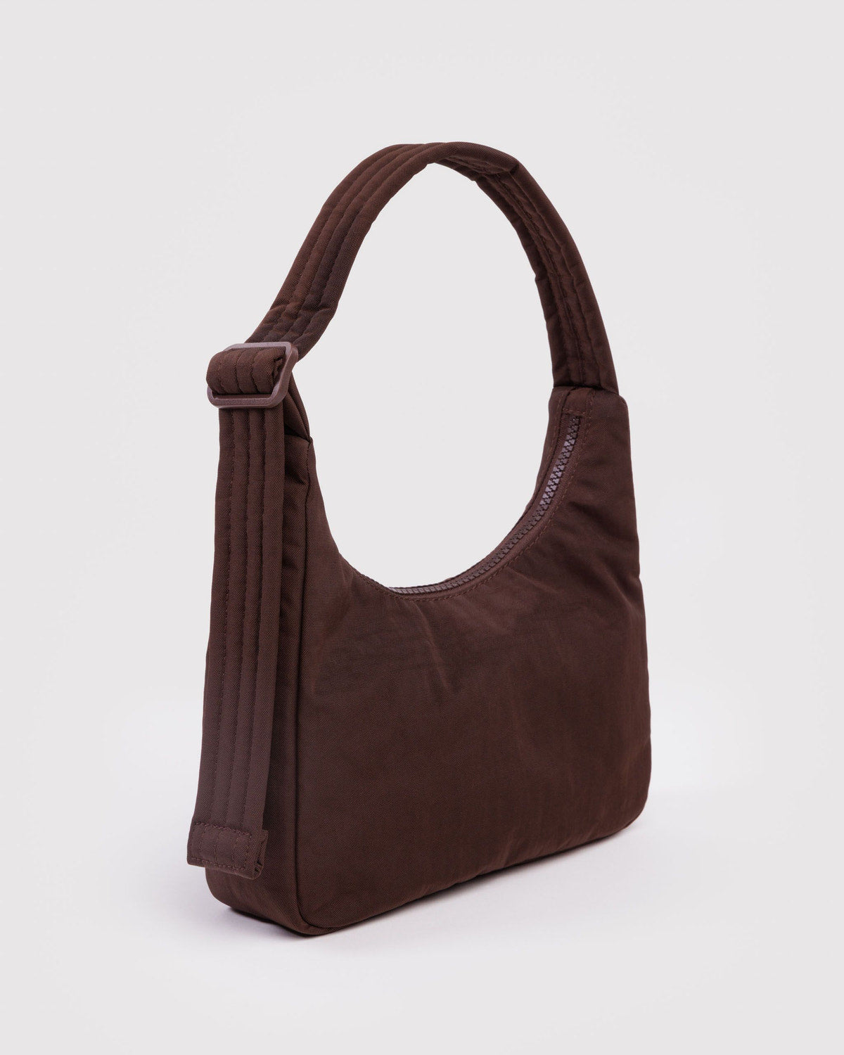 Mini Nylon Shoulder Bag  Coffee | Baggu Quality