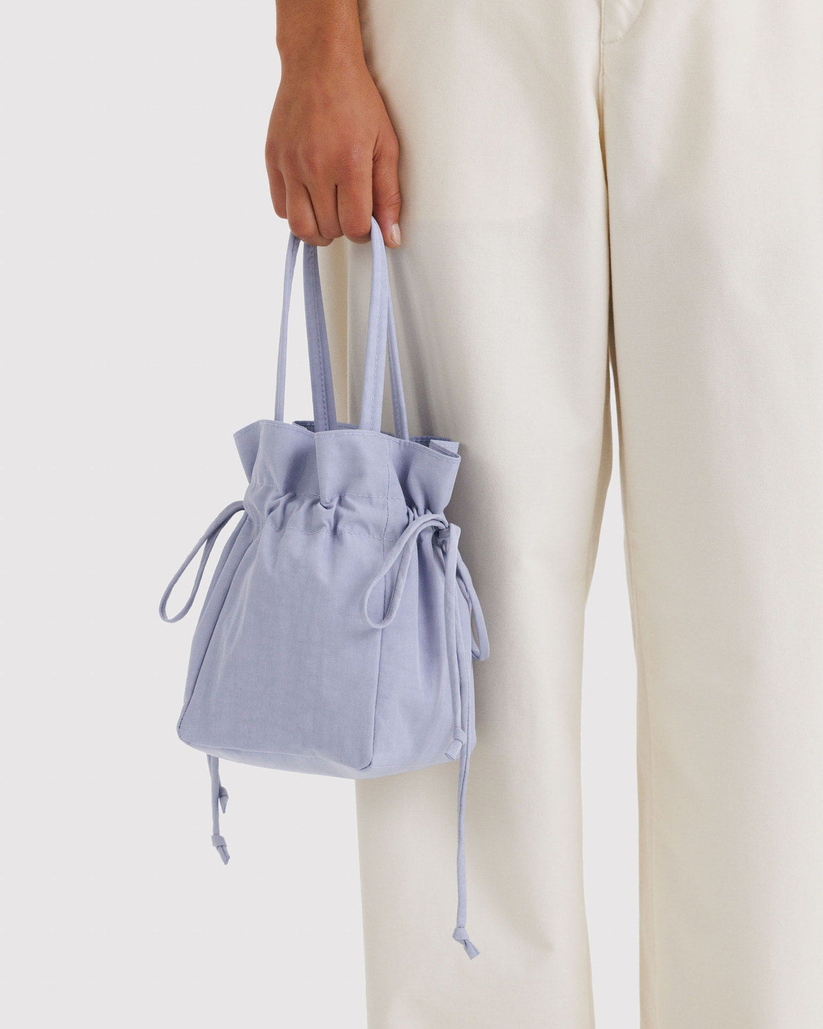 Nylon Drawstring Bag Mist | Baggu Great Value