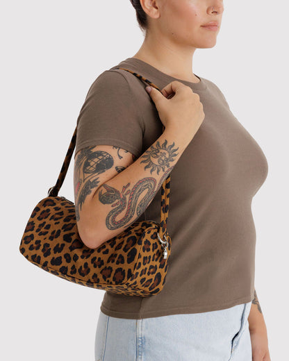 Nylon Loaf Bag Leopard | Baggu Smart Buy