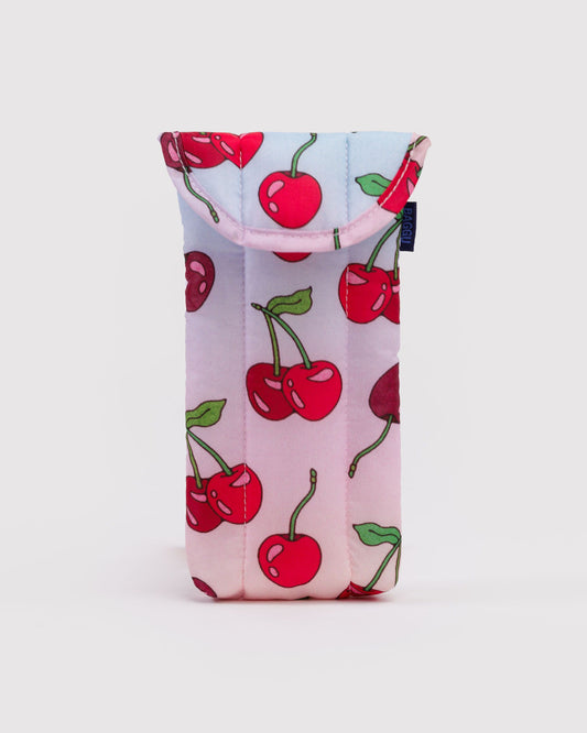 Puffy Glasses Sleeve Cherries | Baggu Everyday