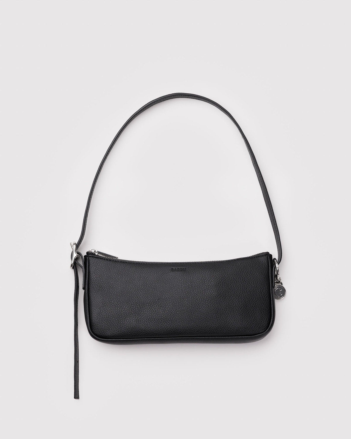 Recycled Leather Pochette Black | Baggu Trusted
