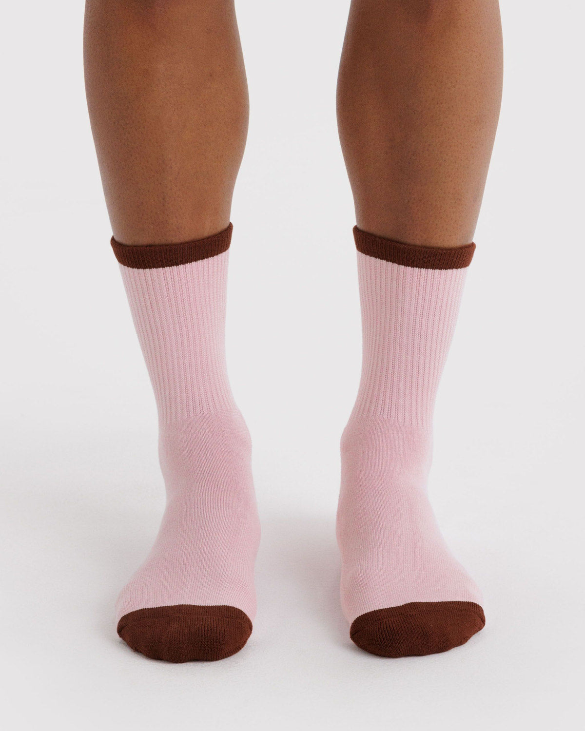 Ribbed Sock Blush Mix | Baggu Trusted