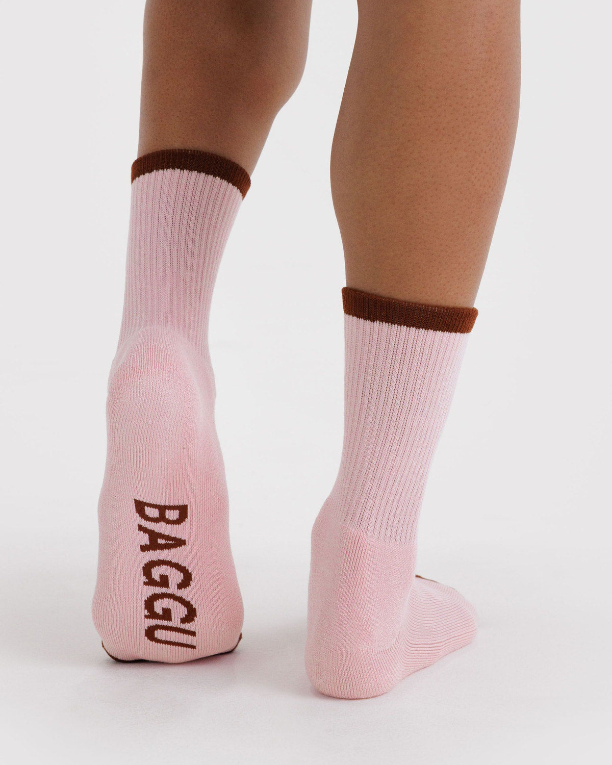 Ribbed Sock Blush Mix | Baggu Trusted