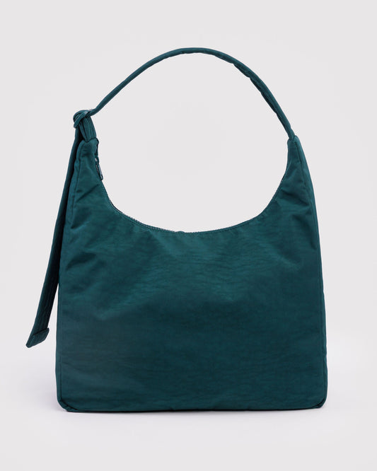 Nylon Shoulder Bag Deep Sea | Baggu Value