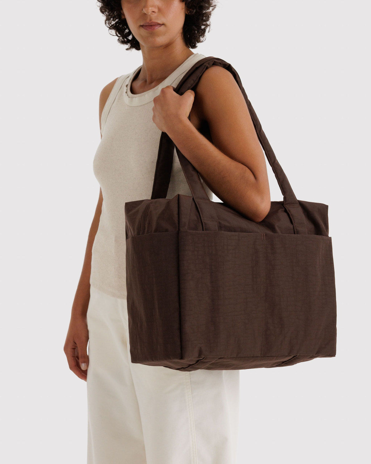Small Cloud Carry-On Coffee | Baggu Value