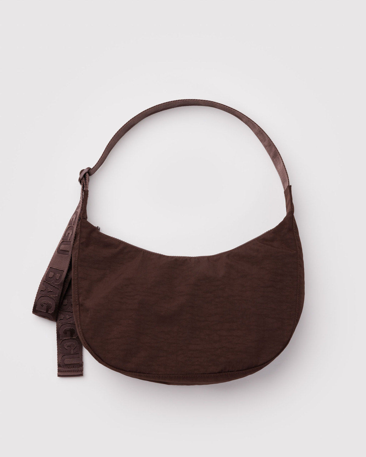 Medium Nylon Crescent Bag Coffee | Baggu Special Offer