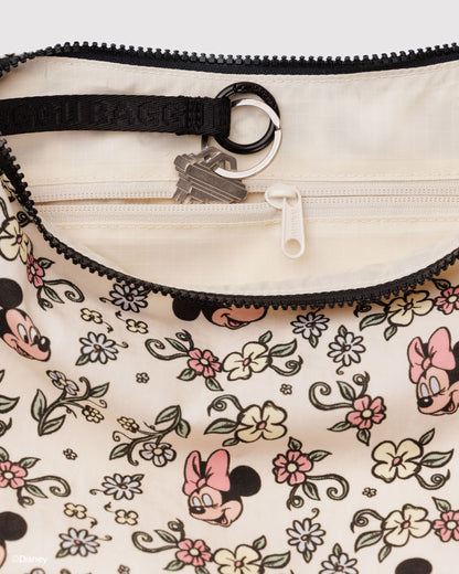 Medium Nylon Crescent Bag Storybook Floral | Baggu Signature