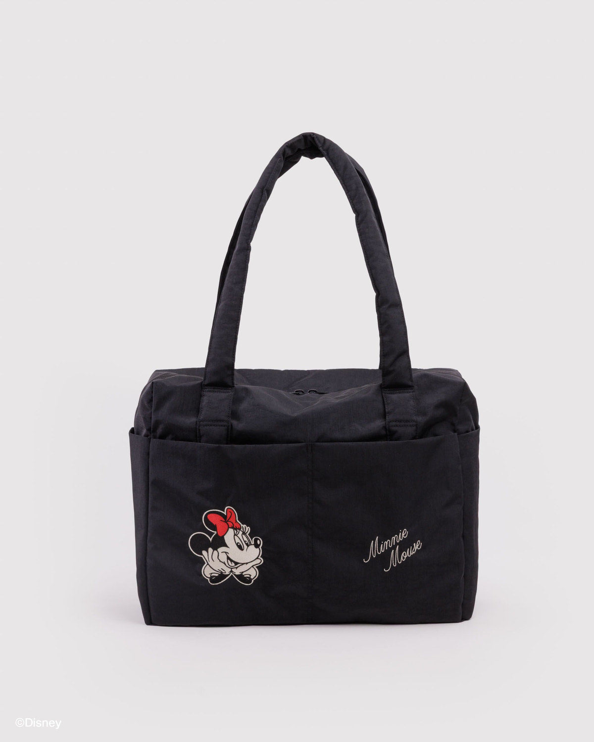 Small Cloud Carry-On Embroidered Minnie Mouse | Baggu Signature