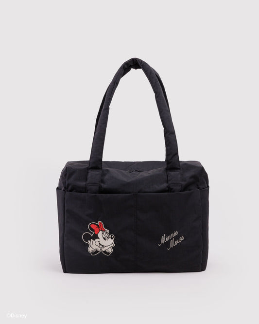 Small Cloud Carry-On Embroidered Minnie Mouse | Baggu Signature