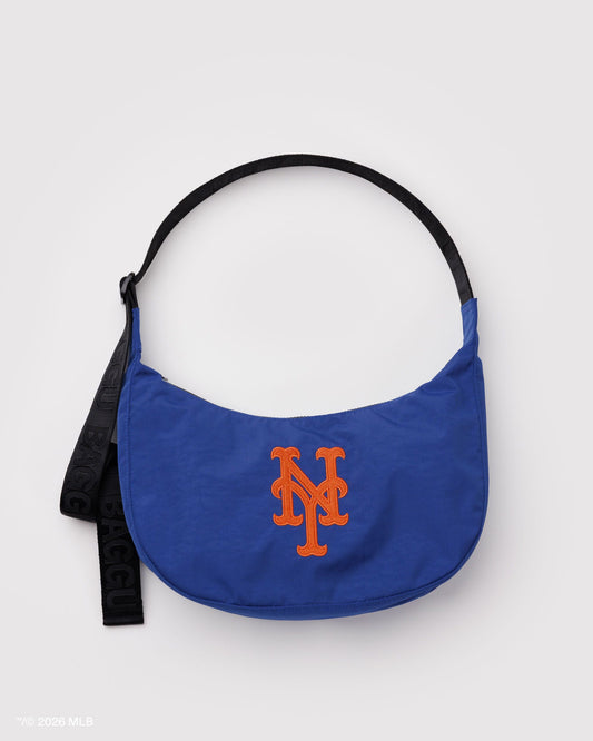Medium Nylon Crescent Bag New York Mets™ | Baggu Value