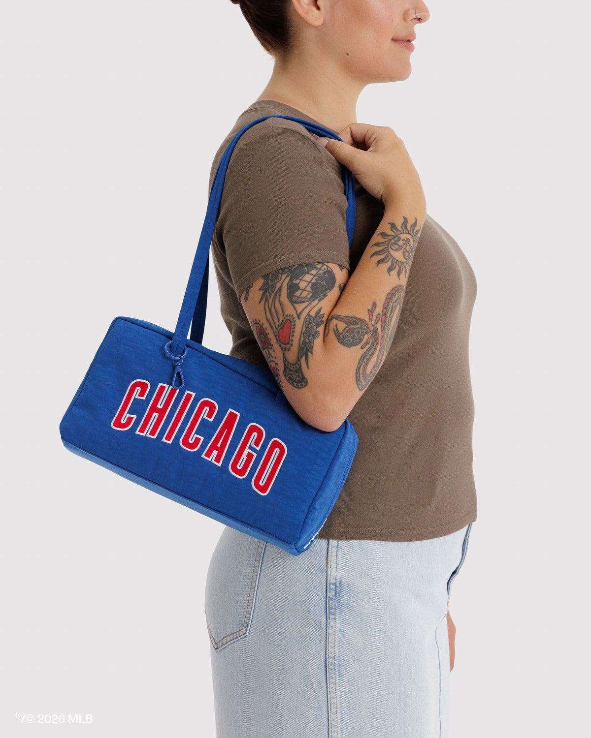 Nylon Bowler Bag Chicago Cubs™ | Baggu Latest