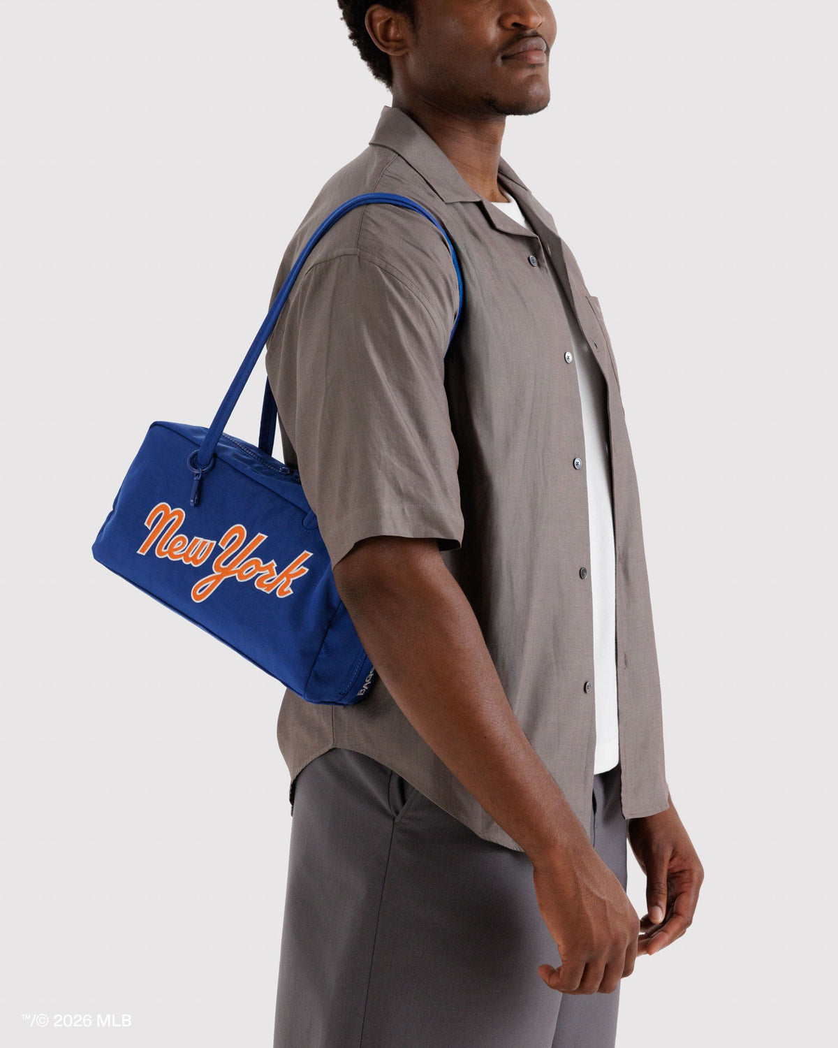 Nylon Bowler Bag New York Mets™ | Baggu Customer Favorite