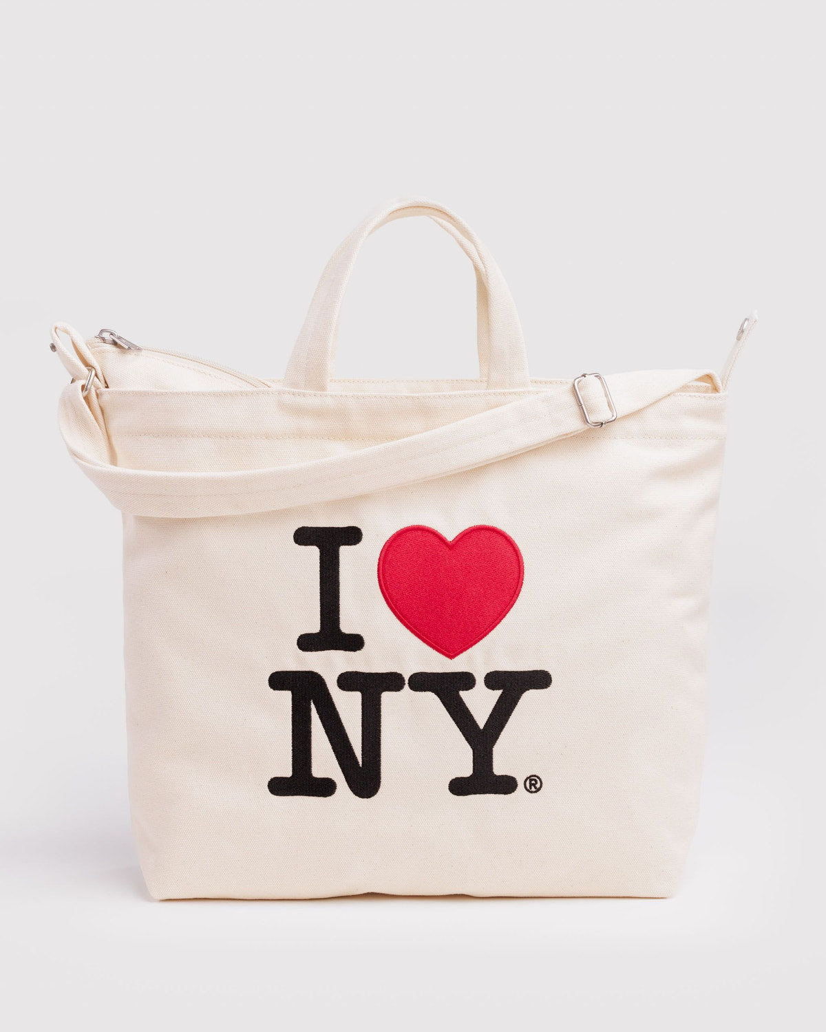 Horizontal Zip Duck Bag I Love NY | Baggu Essential