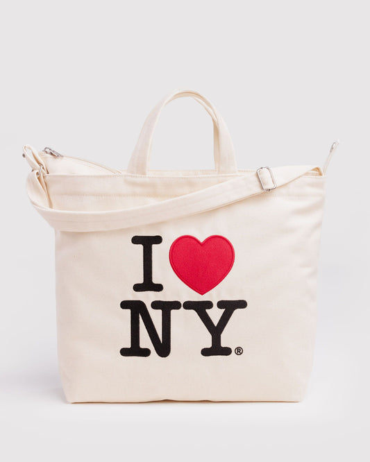 Horizontal Zip Duck Bag I Love NY | Baggu Essential