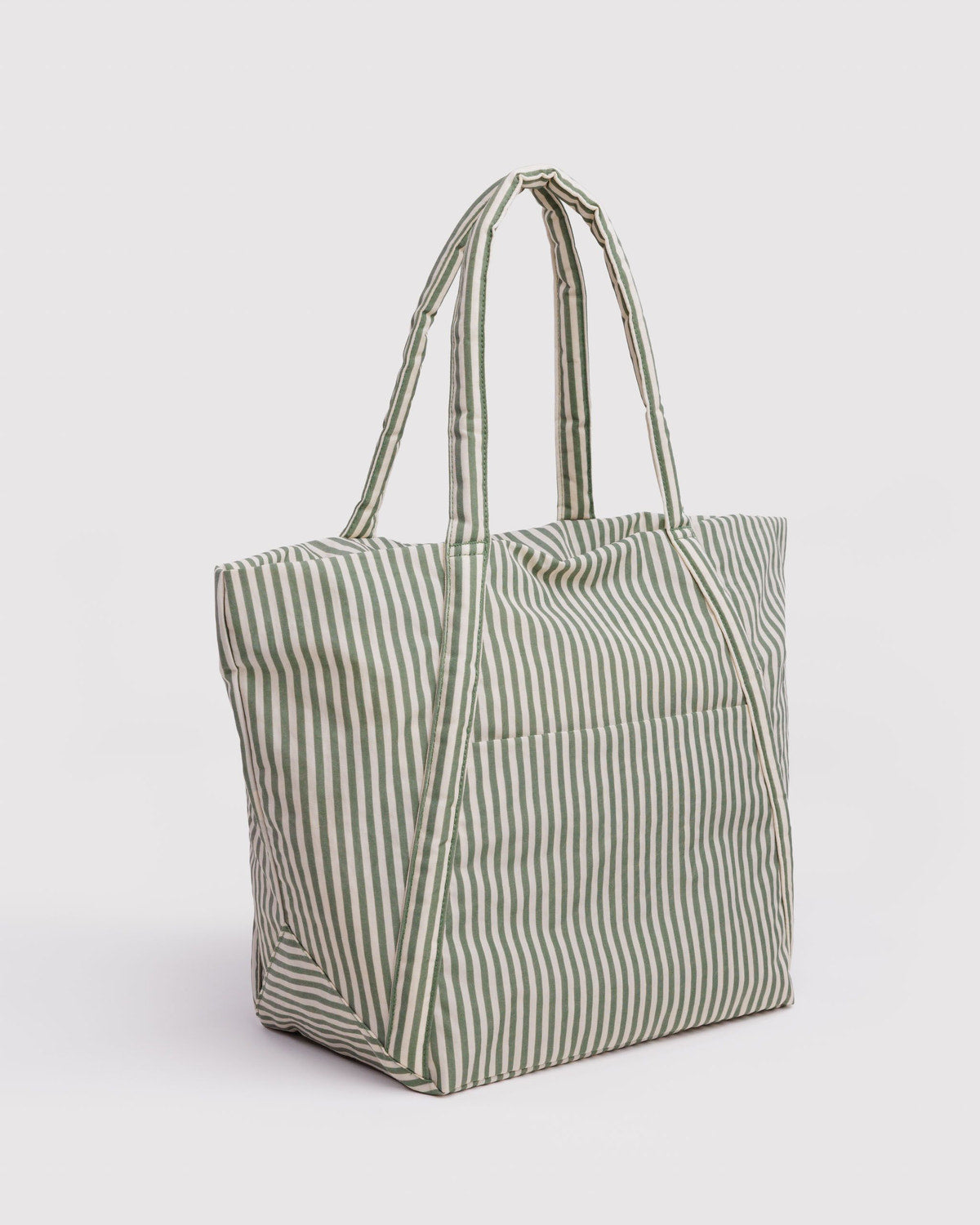 Cloud Bag Sage Stripe | Baggu Premium